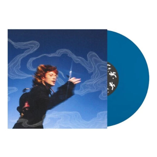 Cavetown - Running With Scissors album cover and blue vinyl