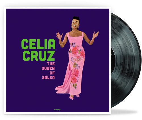 Celia Cruz - The Queen of Salsa album cover and vinyl