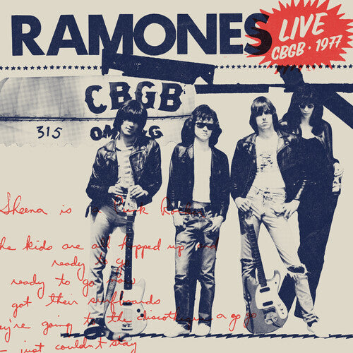 Ramones - Live at CBGB, 1977 album cover