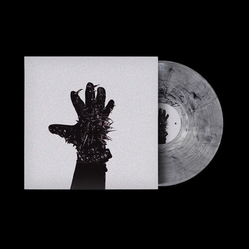 Chalk - Crystalpunk album cover and grey marble vinyl