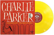 Charlie Parker - Ornithology: The Best of Bird album cover and yellow vinyl. 