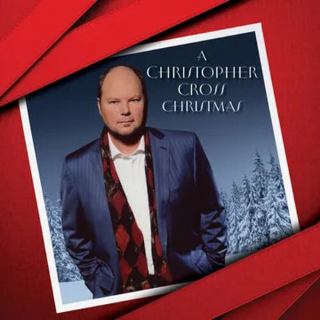 A christopher cross christmas album cover