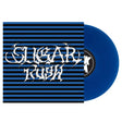 Clutter - Sugar Rush album cover and blue vinyl. 