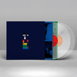 Coldplay - X & Y album cover and 2LP clear vinyl