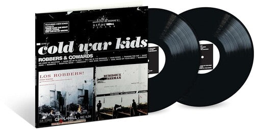 Cold War Kids - Robbers & Cowards album cover and 2LP black vinyl. 
