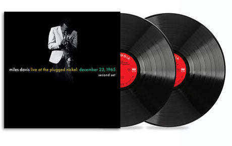 Miles Davis - Live at the Plugged Nickel: December 23, 1965 - Second Set album cover with two black vinyl records
