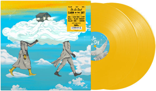 De La Soul - Cabin In The Sky album cover and 2LP yellow vinyl