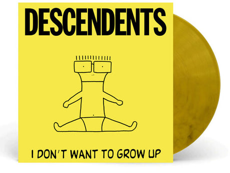 Descendents - I Don't Want To Grow Up album cover and banana peel vinyl. 