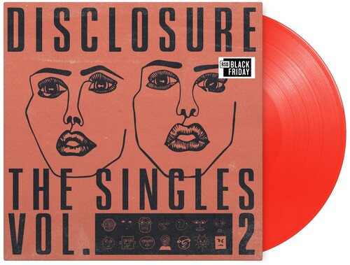 Disclosure - The Singles, Vol. 2 album cover and pink vinyl record