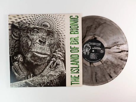 Doctor Bionic - The Island of Doctor Bionic album cover and smokey vinyl. 