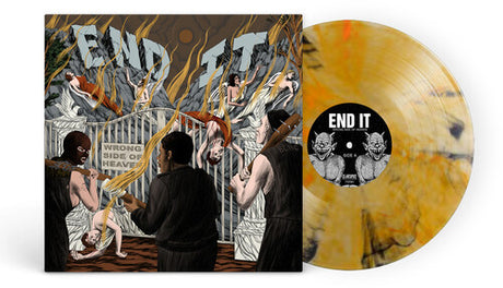 End It - Wrong Side Of Heaven album cover and color vinyl
