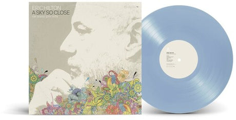 Eric Hilton - A Sky So Close album cover and blue vinyl 