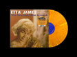 Etta James - The Second Time Around album cover and orange vinyl. 