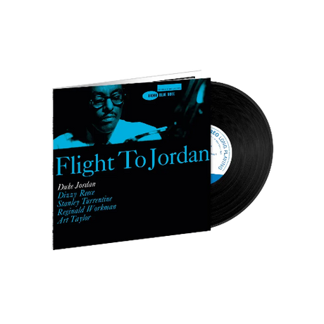 Duke Jordan - Flight To Jordan album cover and vinyl. 
