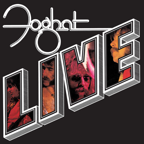 Fought - Foghat Live album cover. 