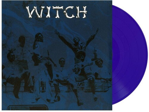 Witch -
Fool's Ride cover and a blue vinyl record 