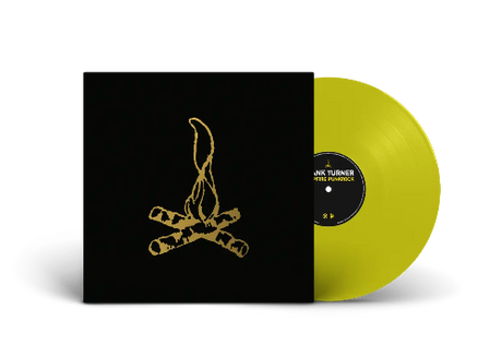 Frank Turner - Campfire Punkrock 20 album cover and yellow vinyl