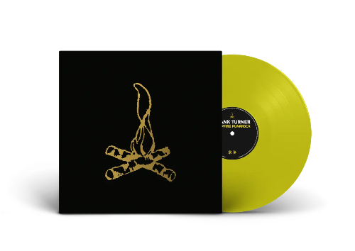 Frank Turner - Campfire Punkrock 20 album cover and yellow vinyl