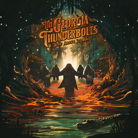 The Georgia Thunderbolts - Rise Above It All album cover. 