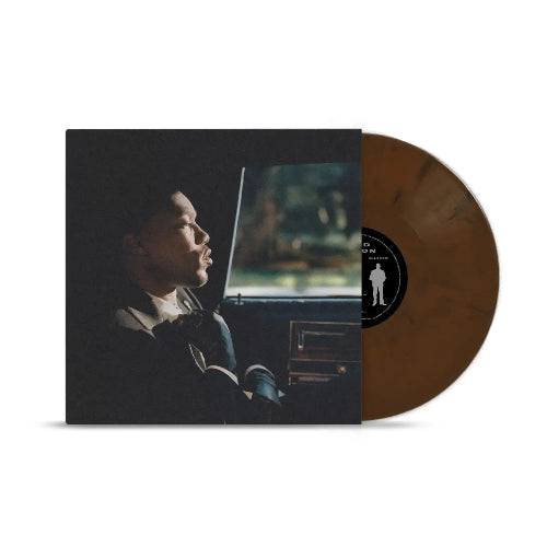 Giveon - Beloved: Act II album cover and brown vinyl