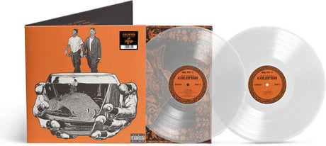 Hit-Boy & The Alchemist - Goldfish album cover and 2LP clear vinyl