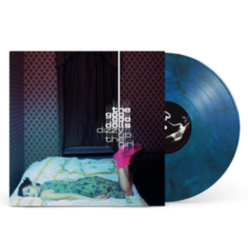 Goo Goo Dolls - Dizzy Up The Girl album cover and blue vinyl. 