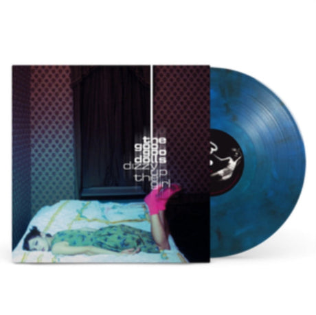 Goo Goo Dolls - Dizzy Up The Girl album cover and blue vinyl. 
