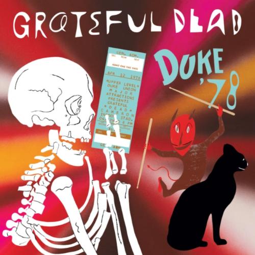 Grateful Dead - Duke '78 album cover. 