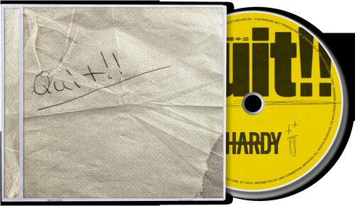Hardy - Quit!! album cover and CD. 