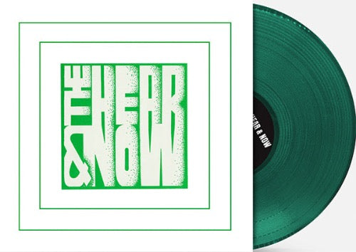 The Hear & Now - The Hear & Now 1970 album cover and green vinyl. 