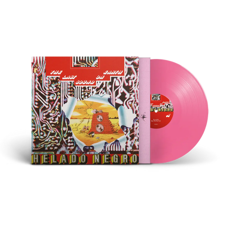 Helado Negro - The Last Sound On Earth album cover and pink vinyl