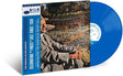 Horace Silver - Song For My Father album cover and blue vinyl. 