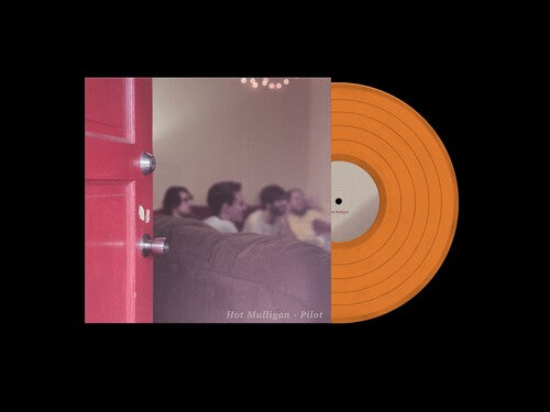 Hot Mulligan - Pilot album cover and orange vinyl. 
