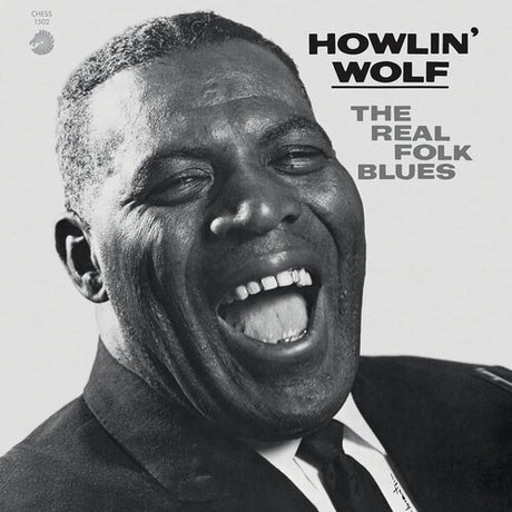 Howlin' Wolf - The Real Folk Blues album cover. 