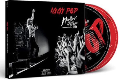 Iggy Pop - Live at Montreux Jazz Festival 2023 album cover and 2CD. 