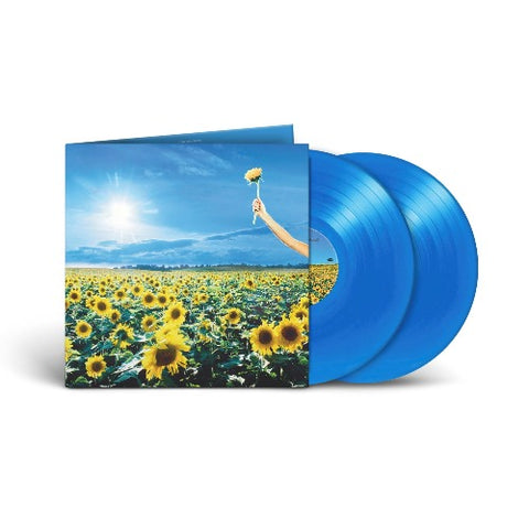 Stone Temple Pilots - Thank You album cover and ROCKTOBER 2LP Sky Blue Vinyl.