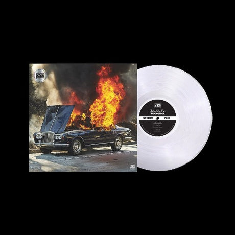 Portugal. The Man - Woodstock album cover and ROCKTOBER clear vinyl. 