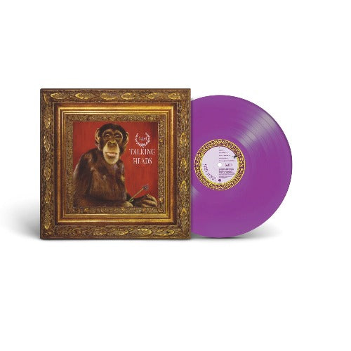 Talking Heads - Naked album cover and ROCKTOBER Opaque Purple Vinyl.