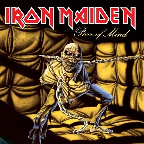 Iron Maiden - piece of mind album cover 