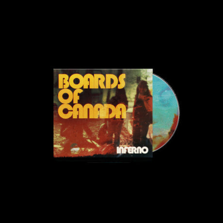 Boards of Canada - Inferno album cover and CD. 