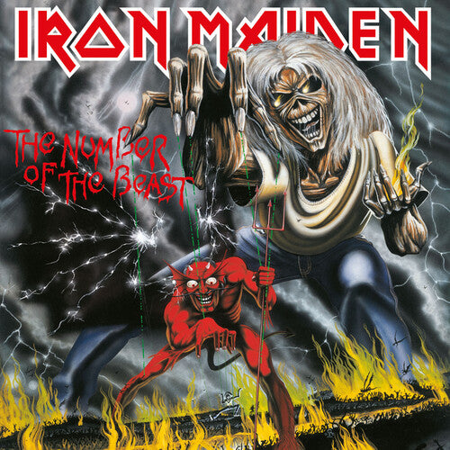 Iron Maiden - The Number of the Beast album cover. 