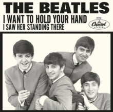 the beatles I Wanna Hold Your Hand / I Saw Her Standing There album cover 