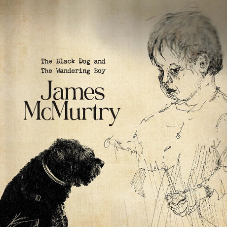 Jame McMurtry - The Black Dog and the Wandering Boy album cover. 