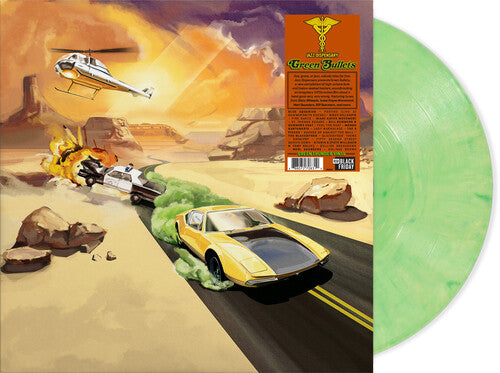 Jazz Dispensary: Green Bullets album cover with green vinyl record