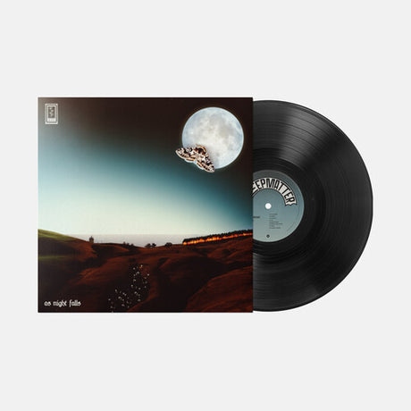 Jerk - As Night Falls - As Day Breaks album cover and black vinyl