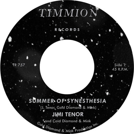 Jimi Tenor - Summer of Synesthesia 7" single. 