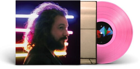 Jim James - Wowed Out album cover and pink vinyl. 