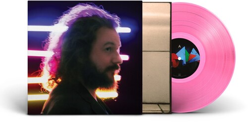 Jim James - Wowed Out album cover and pink vinyl. 