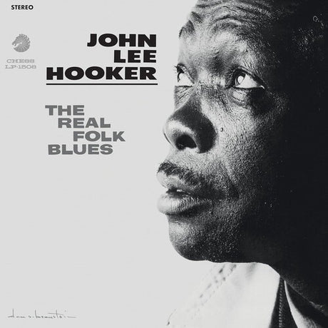 John Lee Hooker  - The Real Folk Blues album cover. 