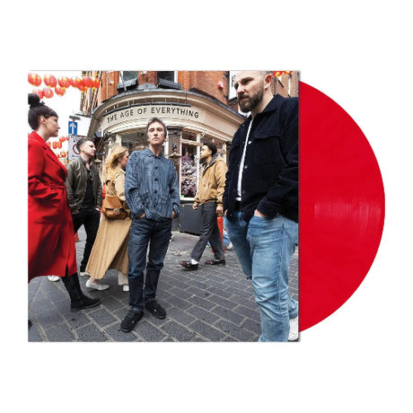Johnny Marr - The Age of Everything album cover and red vinyl